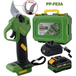 PartnerPro Ножица лозарска, акумулаторна, PARTNERPro PP-FE3A, 20V, 3Ah, 30 мм, безчетков мотор (ET17025)