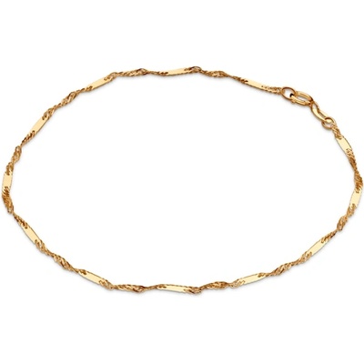 SAVICKI Гривна Savicki 2.1 мм: 585 злато, Плочка от singapur