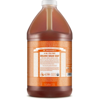 Dr. Bronner's cukrové mýdlo s tea tree 1900 l