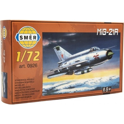 Směr Model MiG-x21 8cm v krabici 25x14 5x4 :72