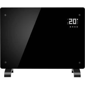 Elite Конвектор ELITE WGPHD-18, 1800 W, Wi-Fi на 2, 4 GHz, Закален Стъклен Преден Панел, X-образен Алуминиев Нагревателен Елемент с Бързо Нагряване, Електронен Регулируем Сензорен Термостат, Крака, Монтажна