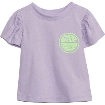 Gap baby Dětské tričko fialová