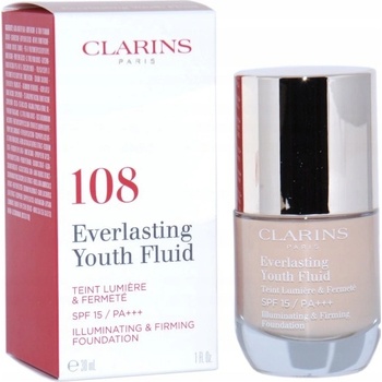 Clarins Tekutý make-up Everlasting Youth Fluid Illuminating & Firming Foundation 108 30 ml