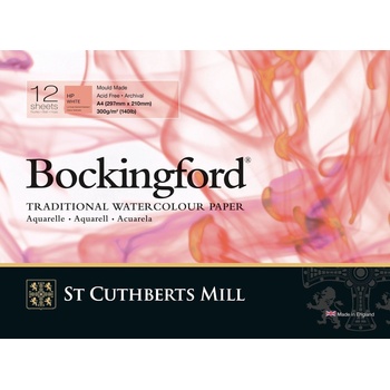 St Cuthberts Mill Bockingford H. P. Скицник 12 29, 7 x 21 cm 300 g White (T4533000101DQ)