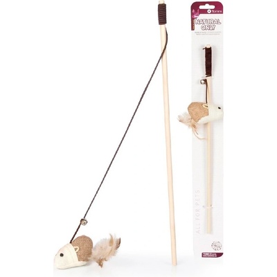 Tommi Udice dřevěná s myškou a rolničkou 40 cm