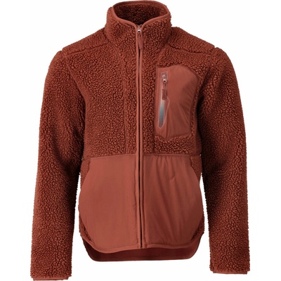 Mascot International bunda z umelej kožušiny na zips 22303 CUSTOMIZED jesenná červená