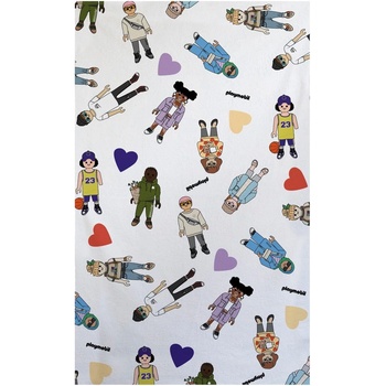 Playmobil Памучена плажна кърпа от тери 75x140 cm Unique United - Playmobil (104968)