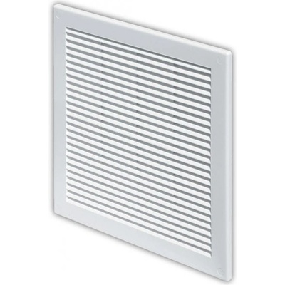 UNITRADE HK plastová bílá čtvercová se síťkou proti hmyzu 200 x 200 mm