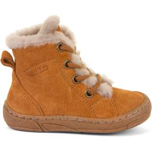 Froddo Детски зимни ботуши Froddo Kid's Minni Suede Laces Winter boots - Cognac - размер 20 (EU) (702-4803-0212)