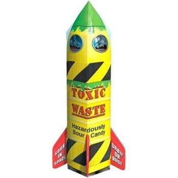 Toxic Waste kyselé bonbonky v raketce 126 g