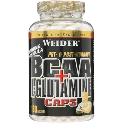 Weider BCAA + L-Glutamine 180 kapsúl