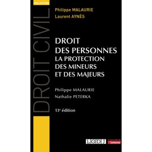 Droit des personnes | Philippe Malaurie, Nathalie Peterka (ISBN: 9782275143095)