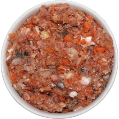 Masožravci Losos mletý na zelenině 1 kg