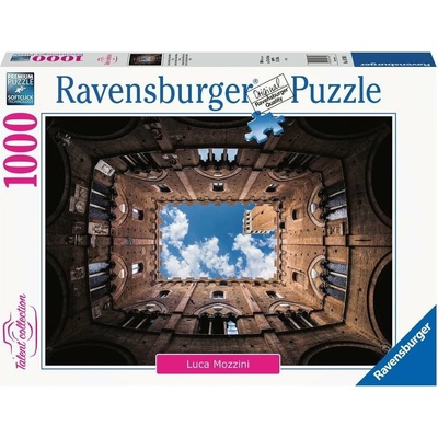 RAVENSBURGER Cortile della Podestà Palazzo Pubblico Siena Itálie 1000 dílků