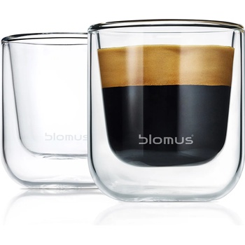 Blomus Чаша за еспресо NERO, комплект 2 бр. , 80 мл, с двойни стени, Blomus (BM63652)