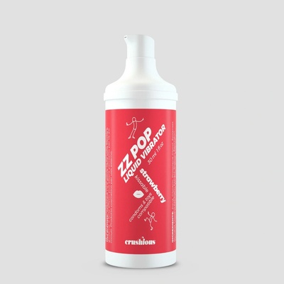 Crushious ZZ POP LIQUID VIBRATOR STRAWBERRY AROMA 30 ml