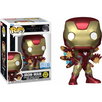 Funko Pop! 1555 Marvel The Infinity Saga Iron Man GITD Special Edition
