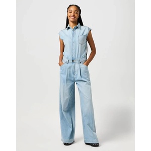 WRANGLER Гащеризон Wrangler 112362713 sleeveless jumpsuit - Blue (Pale Blue Wash)