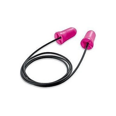Uvex Com4 - fit Jednorázové ušní zátky se šňůrkourůžové 2112012