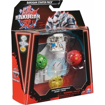 Spin Master Bakugan startovací sada speciální útok S6 Hammerhead Bruiser a Ventri