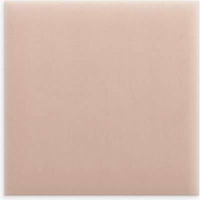 Čalouněný nástěnný panel Magic Velvet pudrově růžový 50x50 cm čtvercový