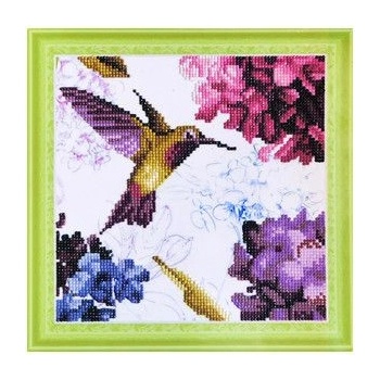 Collection D'Art Collection D`art - Картина с частична диамантена мозайка - Колибри (AX303005)