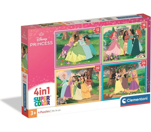 Clementoni 4v1 Disney princess