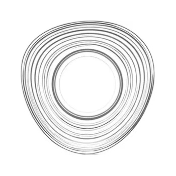 Image 1 of LAV Art-DRN 250-Чинии десертни DERIN 19см -1бр. 6 бр. в опаковка (0159163)