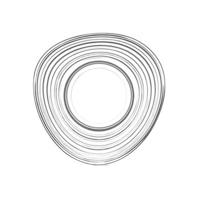 LAV Art-DRN 250-Чинии десертни DERIN 19см -1бр. 6 бр. в опаковка (0159163)