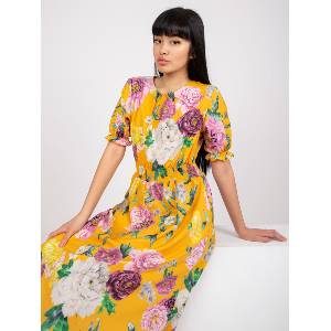 Lakerta Дамска ежедневна рокля модел 507564.36P Lakerta цвят жълт