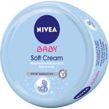 Nivea Baby Soft hydratačný krém na tvár a telo 200 ml