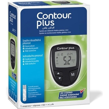 Glukometr Contour Plus + 5 ks proužků