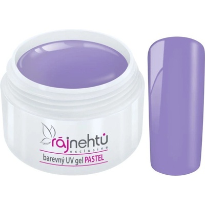 Ráj nehtů Barevný UV gel PASTEL Blueberry 5 ml