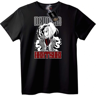 NOONEBRAND Тениска Deidara Akatsuki Аниме - S, Black
