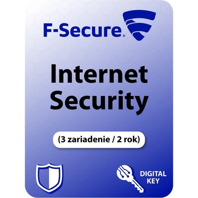 F-Secure Internet Security 3 lic. 24 mes.