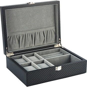 Rothenschild watches & jewelry box RS-2272-4CFBL for 4 watches (watches & jewelry box RS-2272-4CFBL for 4 watches)