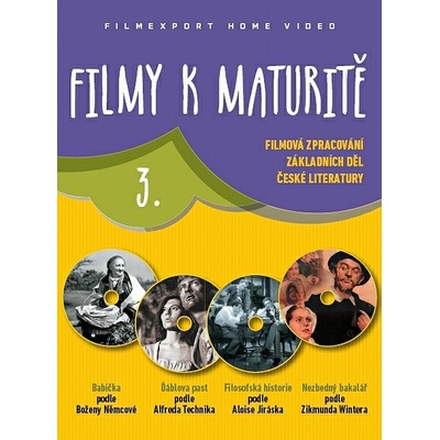 Filmy k maturitě 3 - 4 DVD (digisleeve)