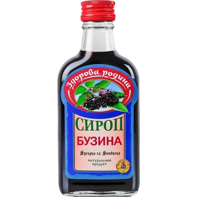 Zdorova rodyna Bezinkový sirup 200 ml