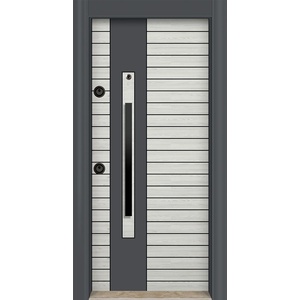 Starsteeldoor Блиндирана врата d-5375 Лара - антрацит (цена без монтаж)