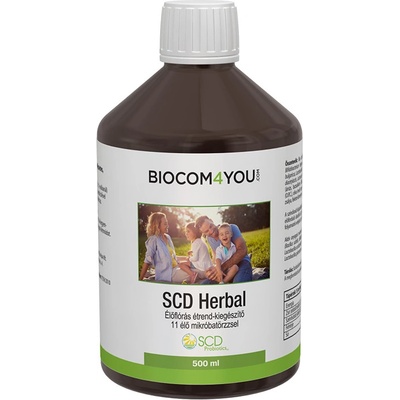 Biocom SCD Herbal probiotický nápoj 500 ml