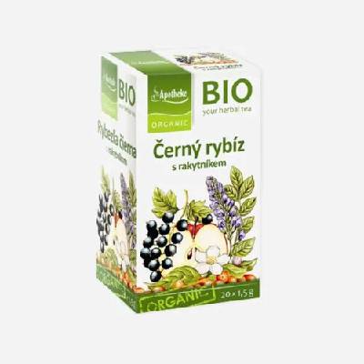 Apotheke BIO Černý rybíz s rakytníkem 6 x 30 g