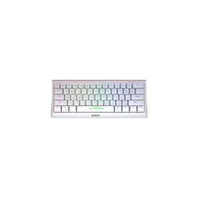 Marvo KG962G EN - R, keyboard US, gaming, mechanical, wired (USB), white, RGB