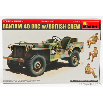 Miniart Jeep Bantam Brc40 British Crew Military 1940 1:35 /