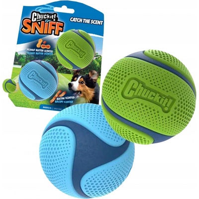 Chuckit! Míček Sniff Ball s vůní slaniny 6,5 cm – Zboží Dáma