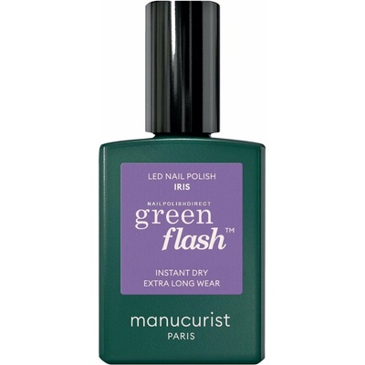 Collistar MANUCURIST_Green Flash LED gelový lak na nehty Iris 15ml
