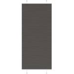 vidaXL Плисирана щора черна 100x200 cm Ширина на плата 99, 4 cm (4015160)