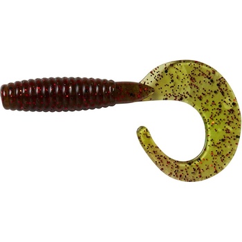 Ron Thompson Grup Curl Tail UV Olive Red 7cm