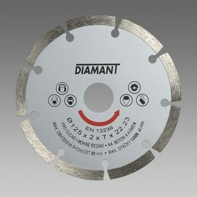 Den Braven Diamantový kotouč segmentový STANDARD Ø 115 mm 8114BD