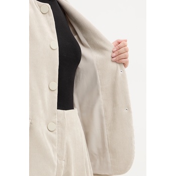 Armani Exchange Джинсово сако Armani Exchange в бежово с едно копче с изчистен дизайн XW000697 AF16202 (XW000697.AF16202)