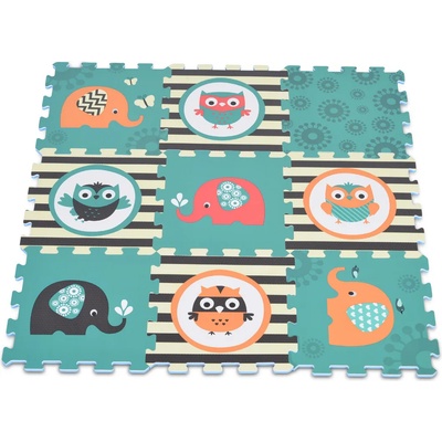 Moni Мек пъзел-килим Elephant&Owl - 3064 Moni (108005)